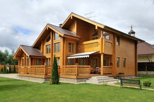Деревянный и красивый загородный дом по доступной цене?