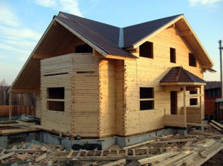 Особенности усадки деревянных домов из бруса