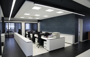 Особенности крепления и выбора светильников для офисов